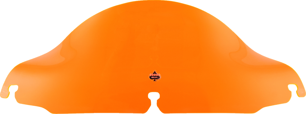 Klock Werks Ice Flare® Windshield - 6.5" - Orange Ice - '96-'13 FLHT/FLHX