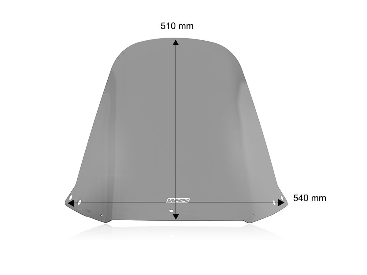 WRS Standard Windscreen Honda CN 250 / Spazio / Helix 1987-2000