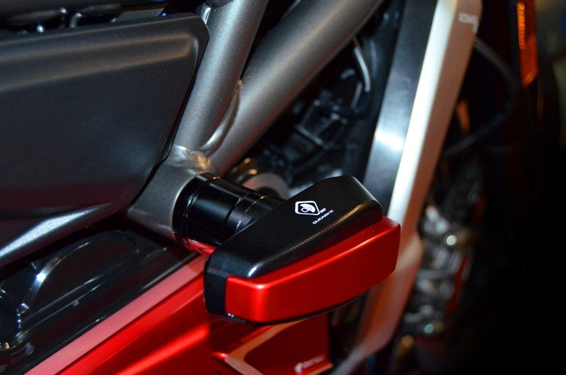 Ducabike DBK Ptxdv01 Xdiavel Protection Frame - BLACK-RED