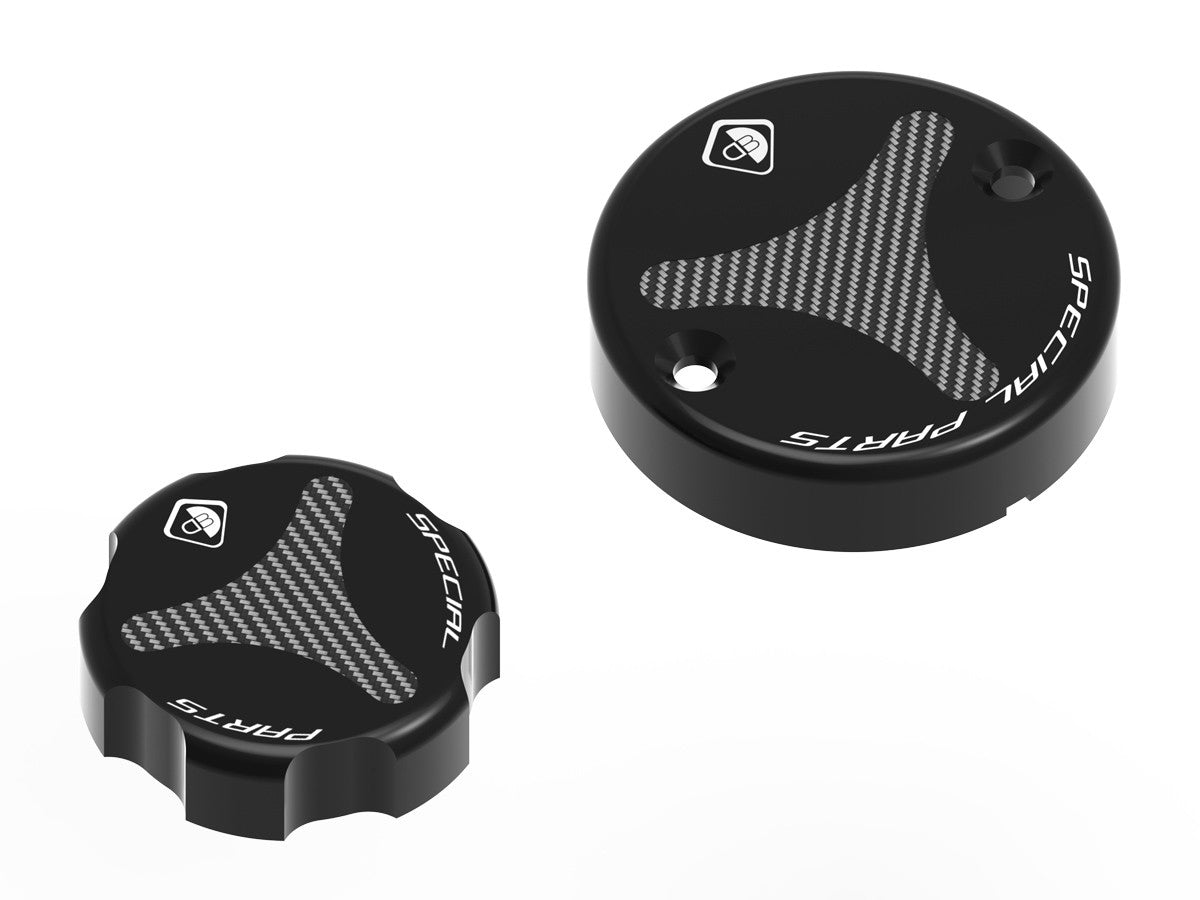 Ducabike DBK TLS01 Fluid Reservoir Caps - Black