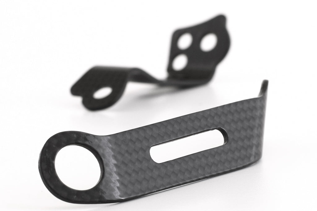 Fullsix Carbon BRAKE And CLUTCH RESERVOIR MOUNTS - SET