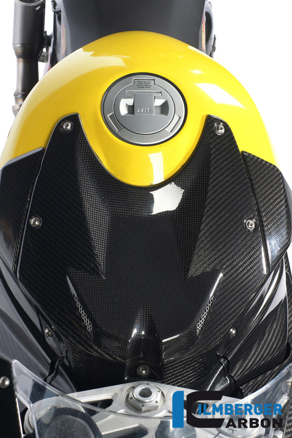 Ilmberger Carbon Tank Cover Top With Grid Carbon