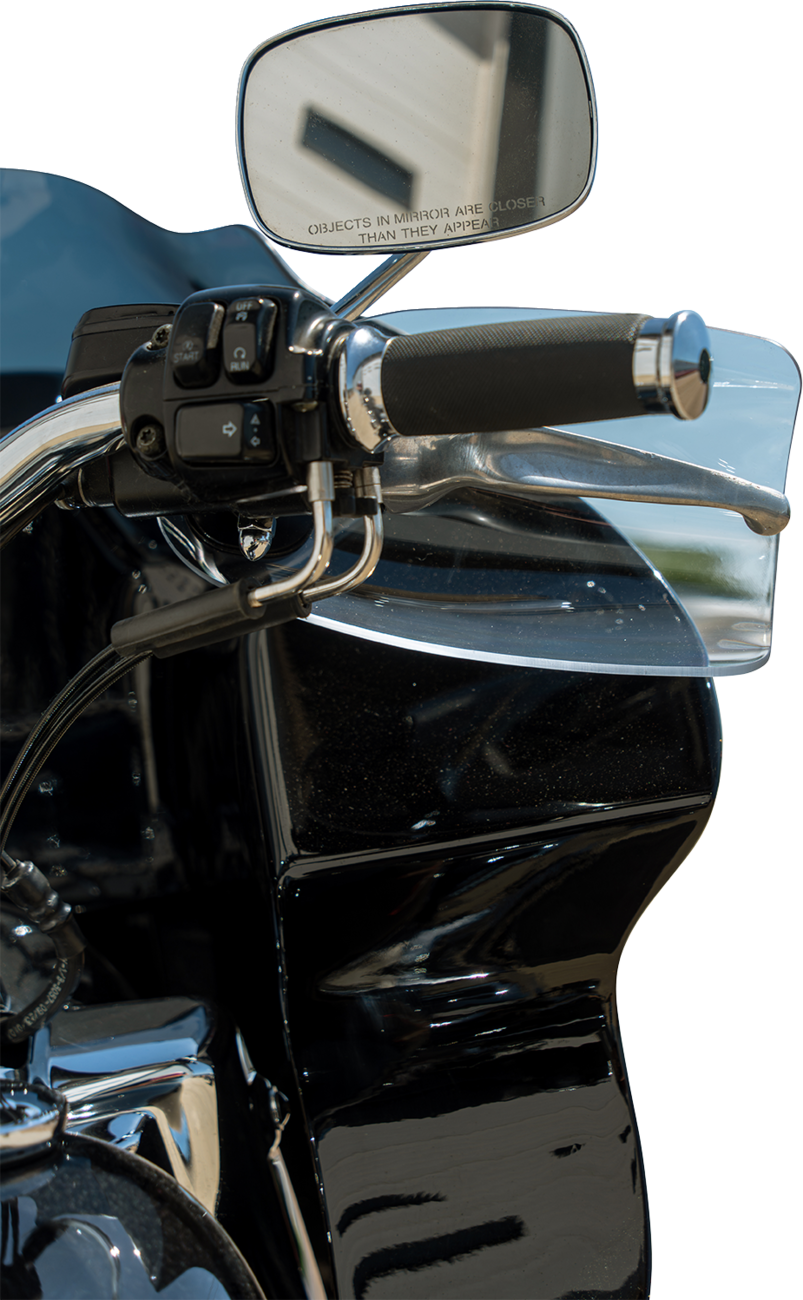 Klock Werks Flare® Handguards - Harley-Davidson Hydraulic Clutch - Clear