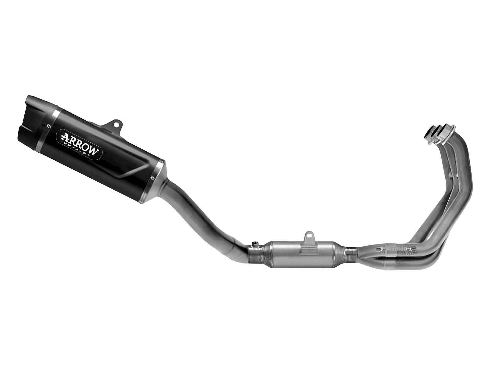 Arrow 71981AKN Homologated Full System With Indy Race Evo Aluminium Dark Slip On