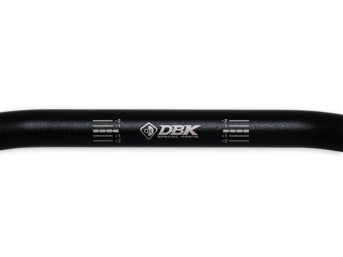 Ducabike DBK HAN01 VARIABLE SECTION HANDLEBAR Ø 22-28 MM - Black