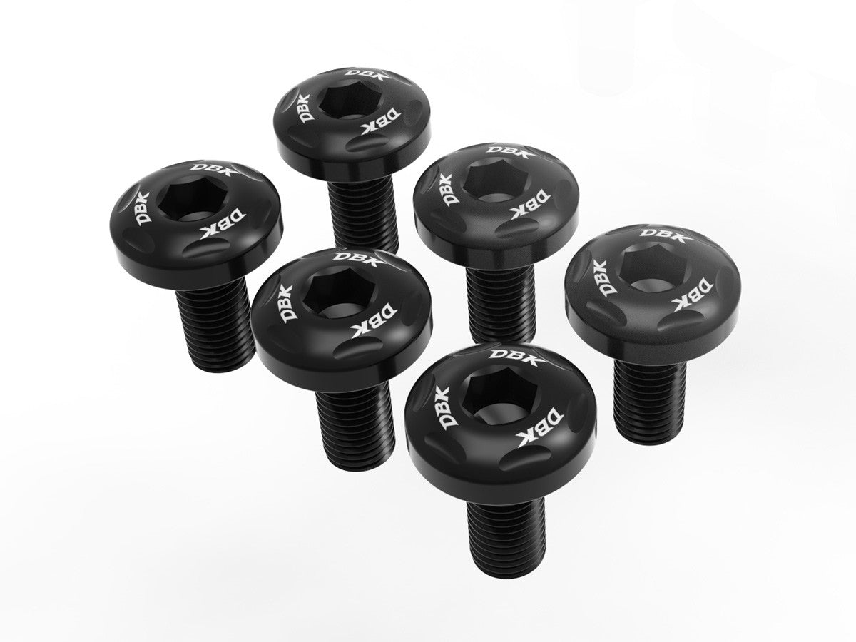 Ducabike DBK KVT72 KTM 990 Duke Windshield/Light Screws Kit - Black