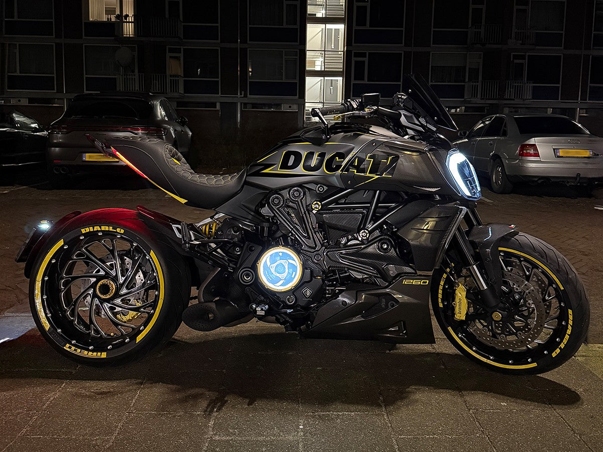 Ducabike DBK KAGL03 Evo LED Transformation Kit For Clear Clutch Cover