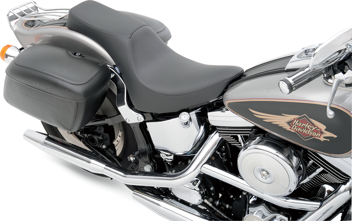 Drag Specialties Seats Predator 2-Up Seat - Smooth - FXST/FLST '84-'99