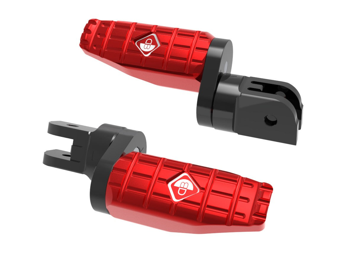 Ducabike DBK KPDM05 Adjustable Sport Pilot Footpegs Kit - RED