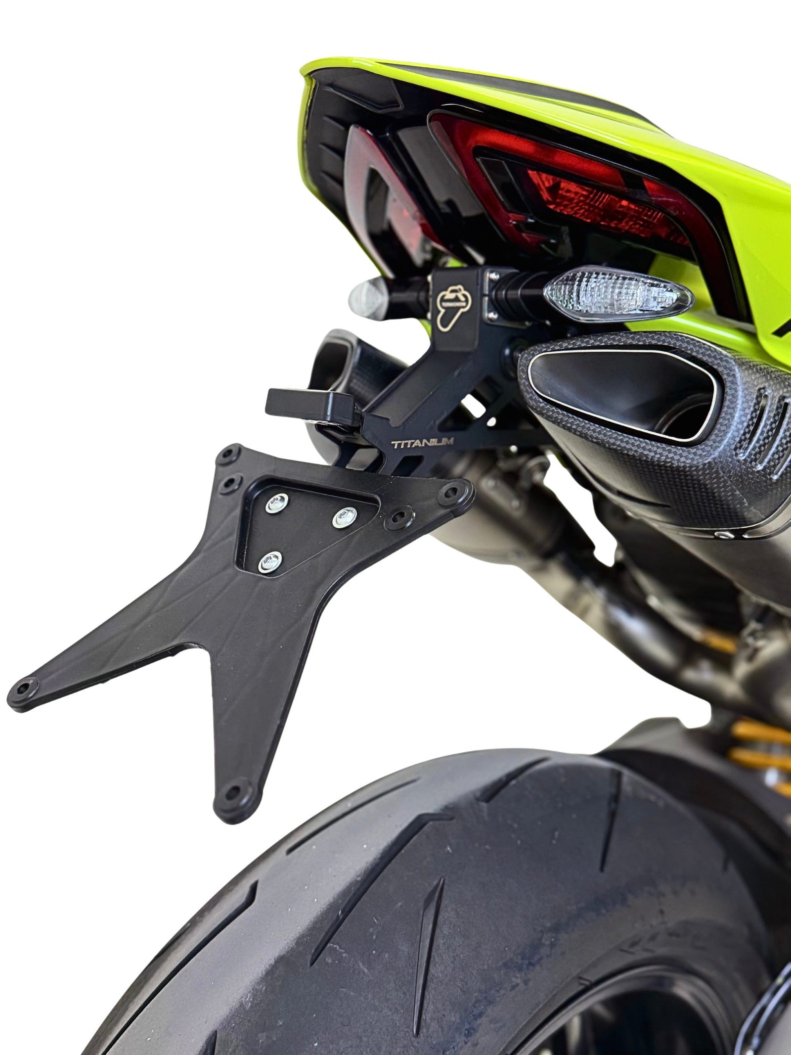 Termignoni D23109490N License Plate Holder Panigale V4/Streetfighter V4 MY25