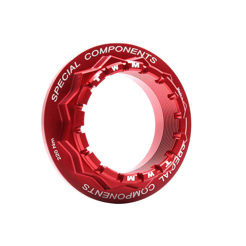 TWM CNC Aluminum Rear Wheel Nut For Ducati Panigale V2 - Red