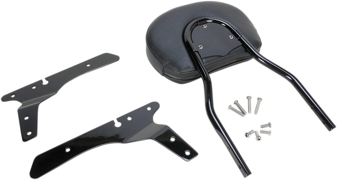 Cobra Round Sissy Bar - Short - Black - Sportster