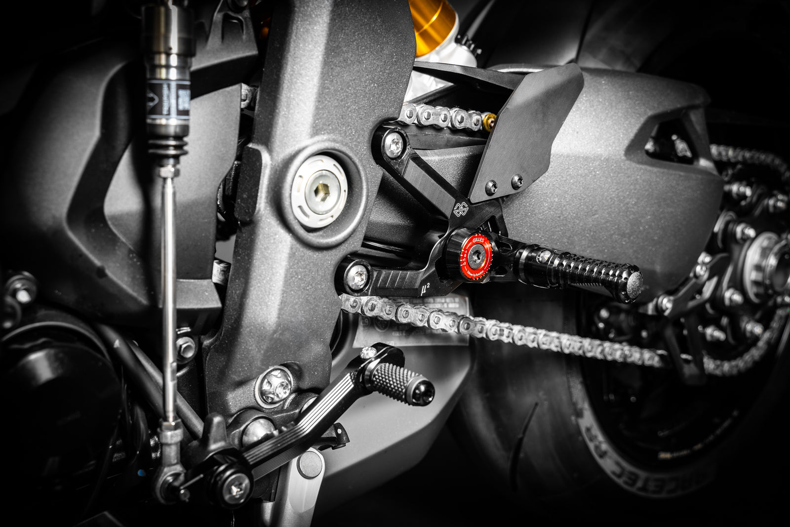 Gilles Tooling Footrest System MUE2
