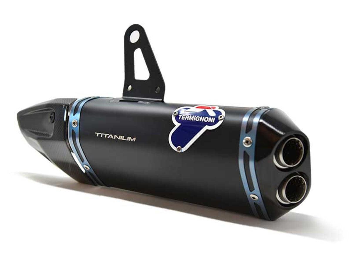 Termignoni D19909440INA Black Titanium Silencers Ducati Streetfighter V4