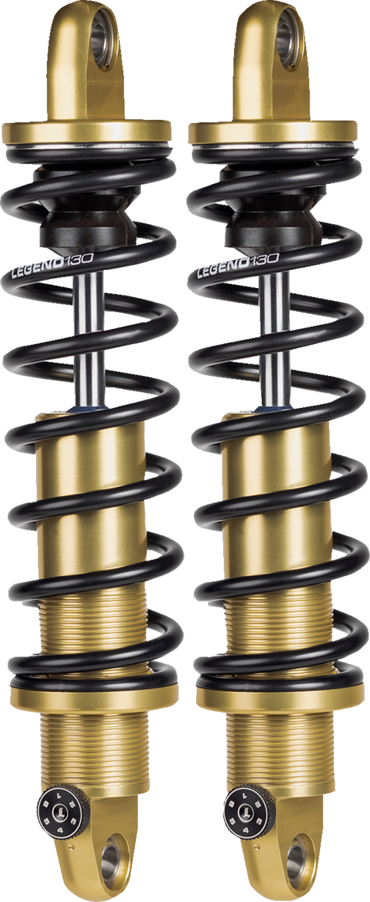 Legend Suspension REVO-A Shocks - 12" - Gold - Heavy Duty