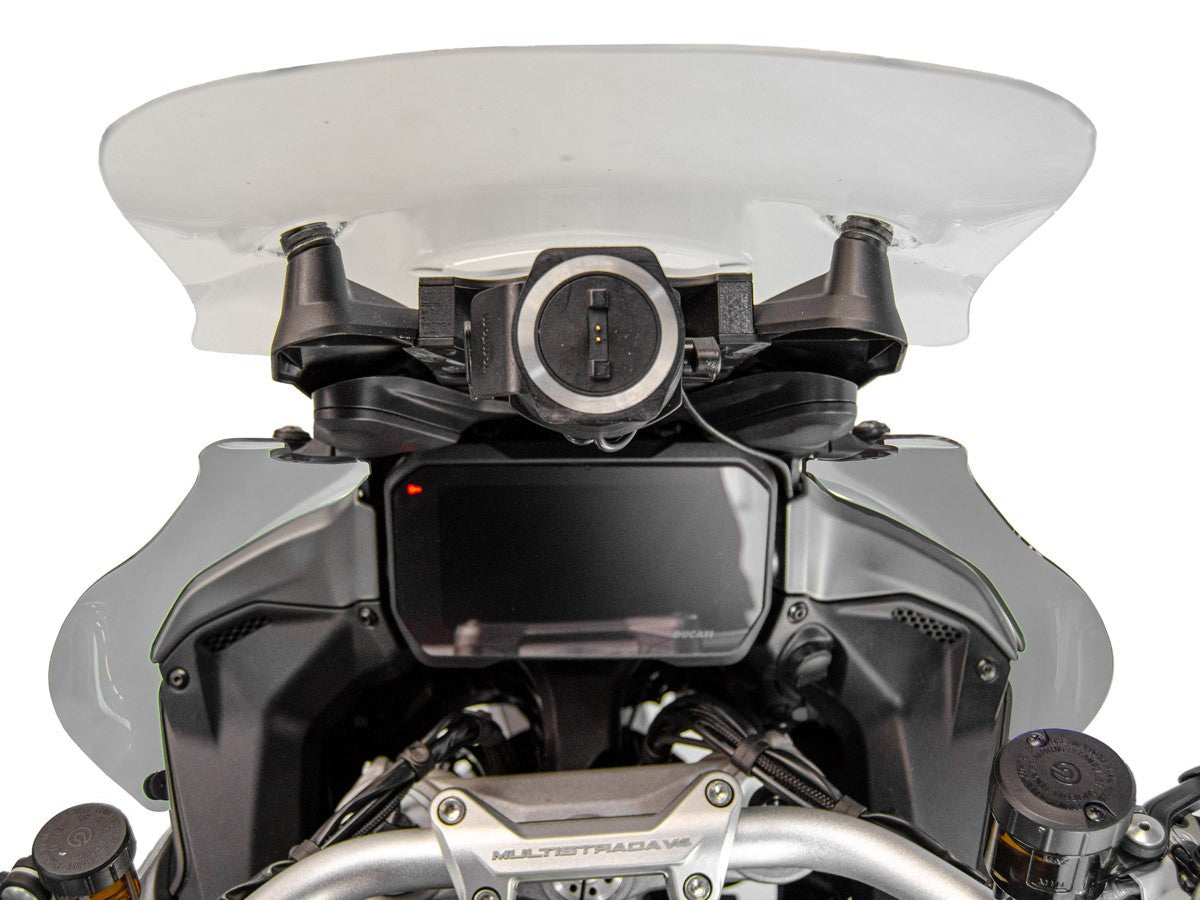 Ducabike DBK DEF01 MTS V4 Pair Of Larger Side Deflectors - SMOKE