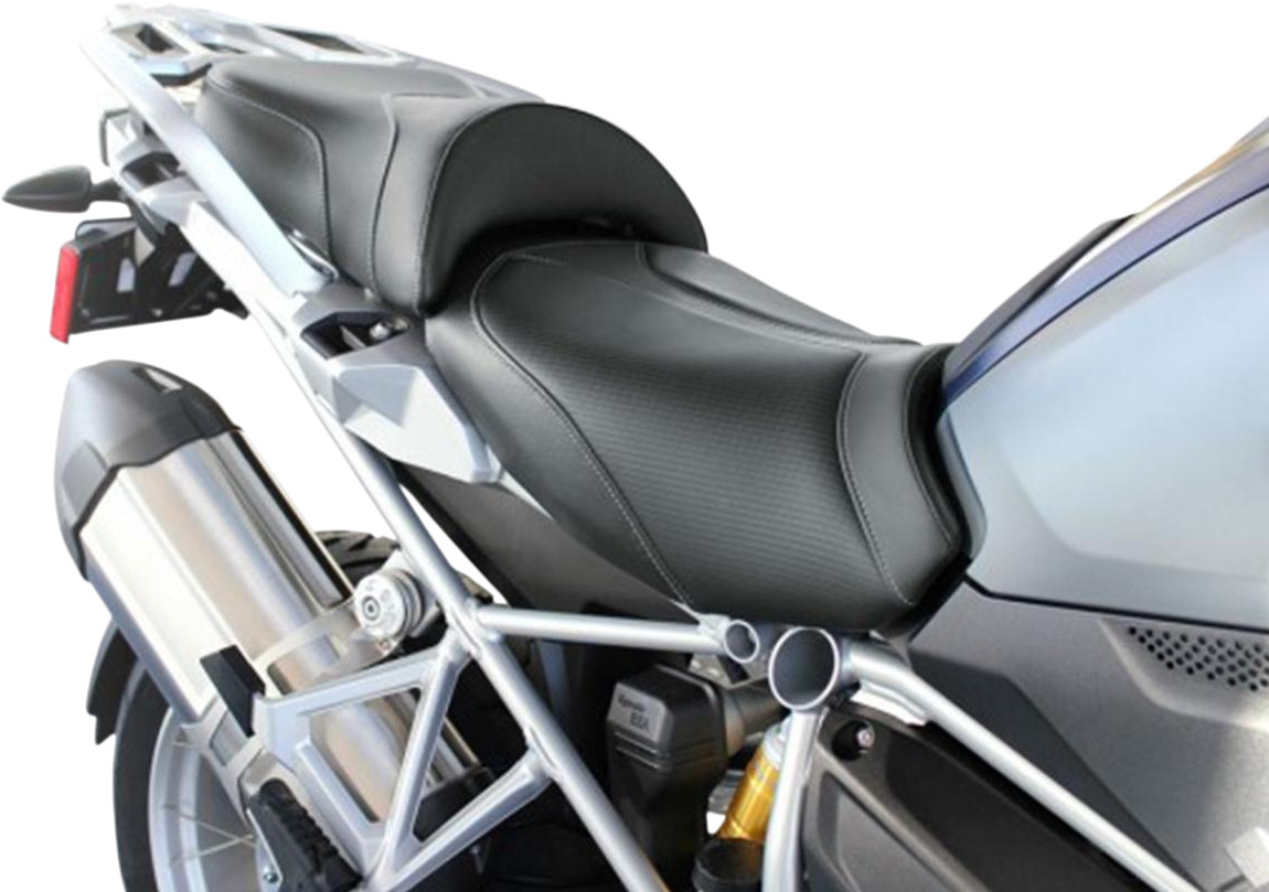 Saddlemen Adventure Tour Seat - One-Piece - Standard - Stitched - Black - BMW