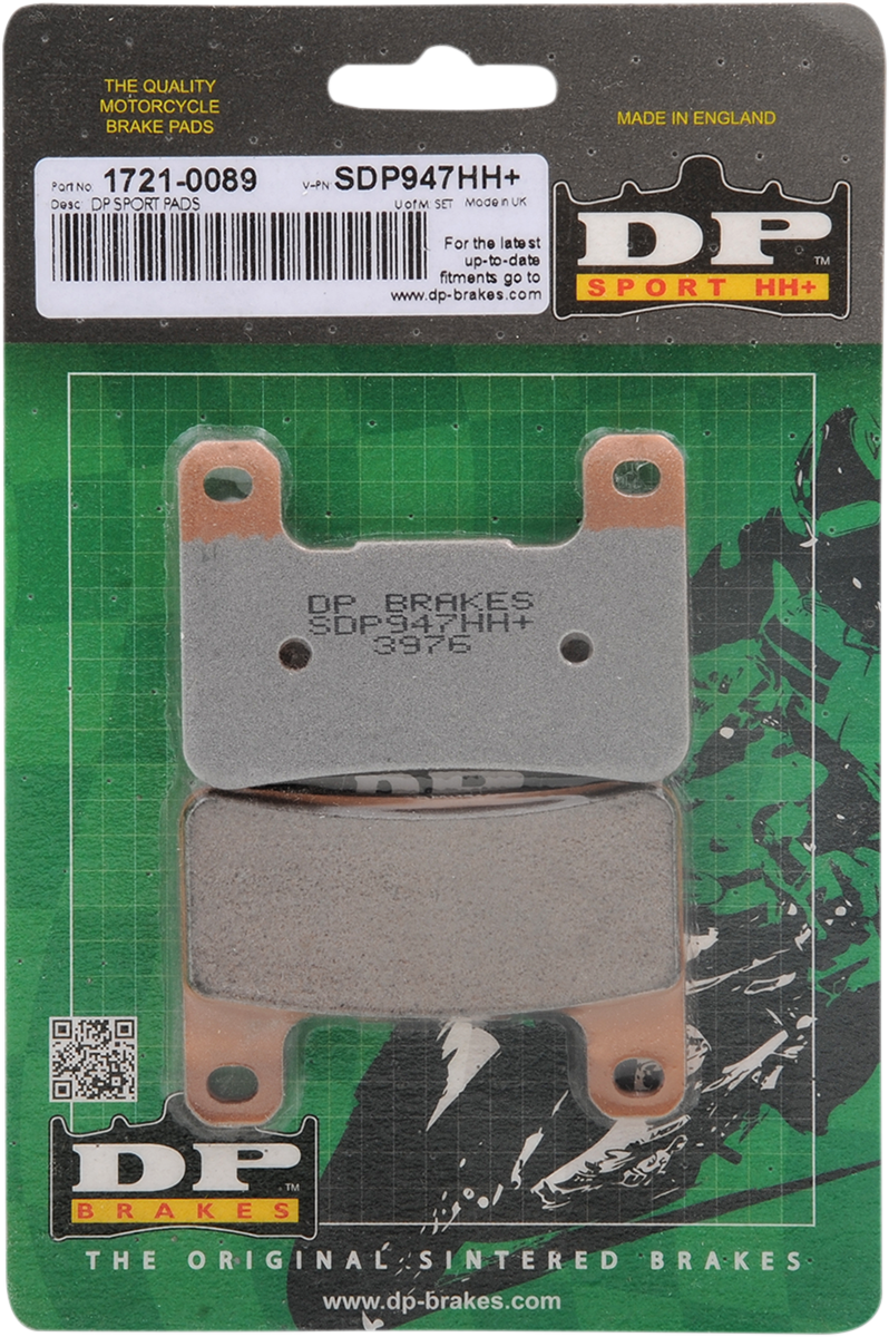 DP Brakes Sintered Brake Pads - Kawasaki/Suzuki