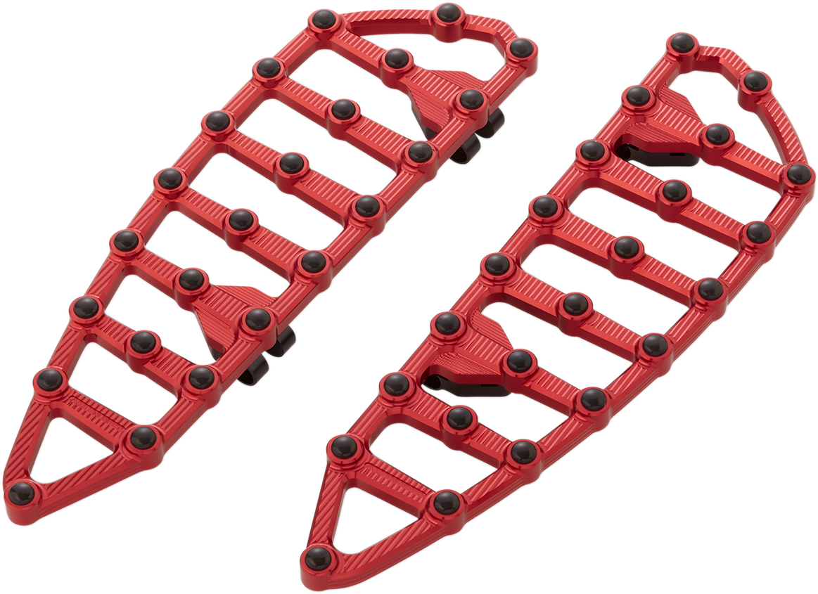 Arlen NESS MX Driver Floorboards - Red