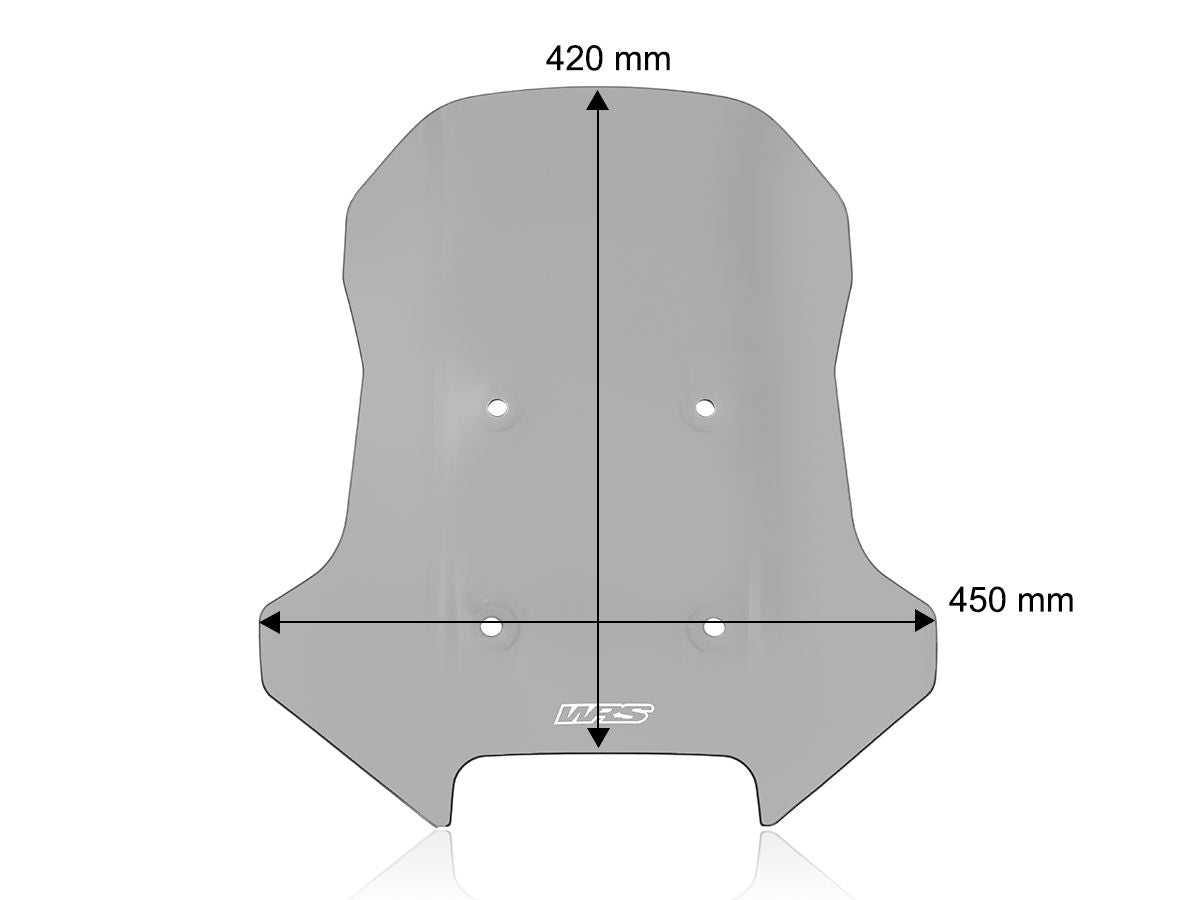 WRS Caponord Windscreen CF Moto 450 MT 2024-2026