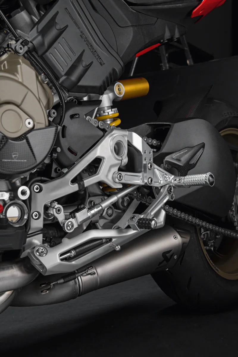 Ducati Performance Adjustable Rider Footpegs In Aluminium