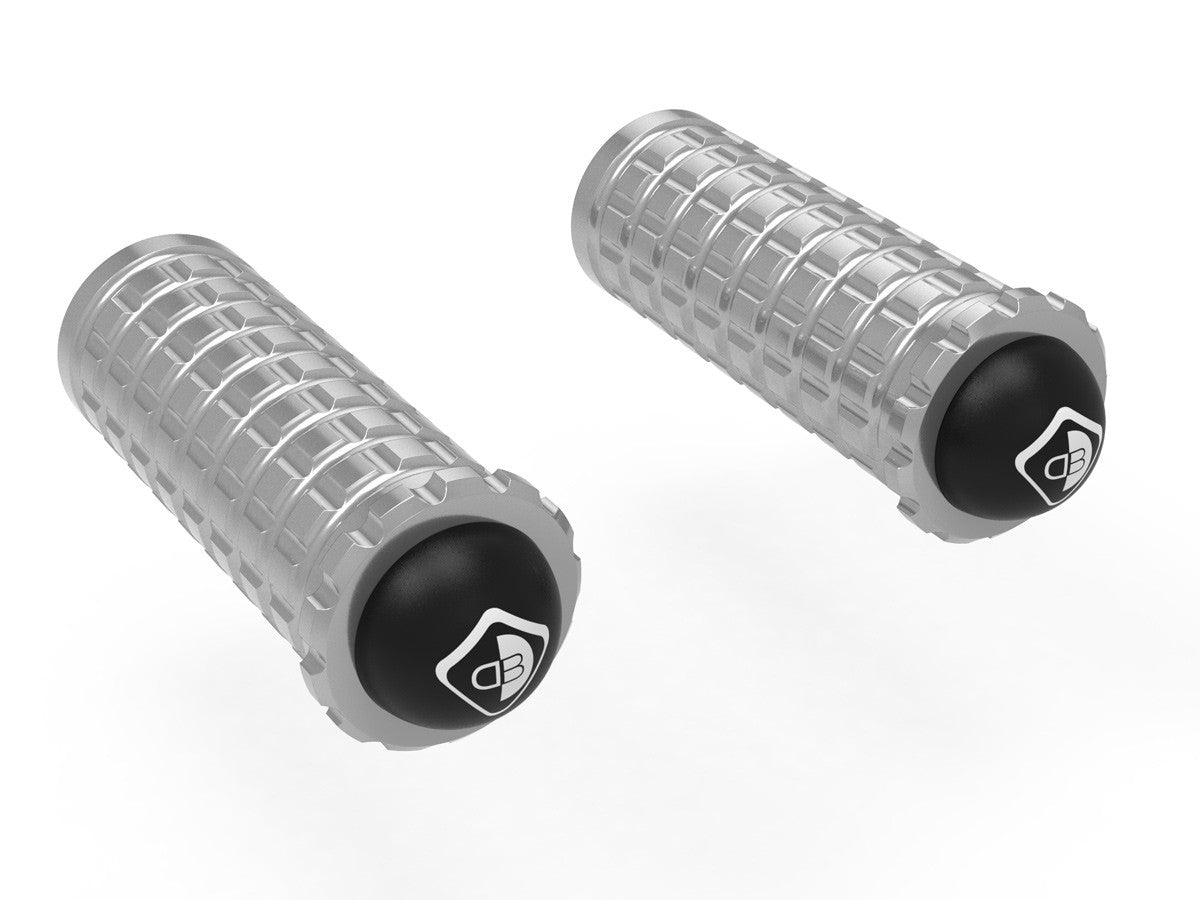 Ducabike DBK KPDM02 Racing Footpegs - Silver