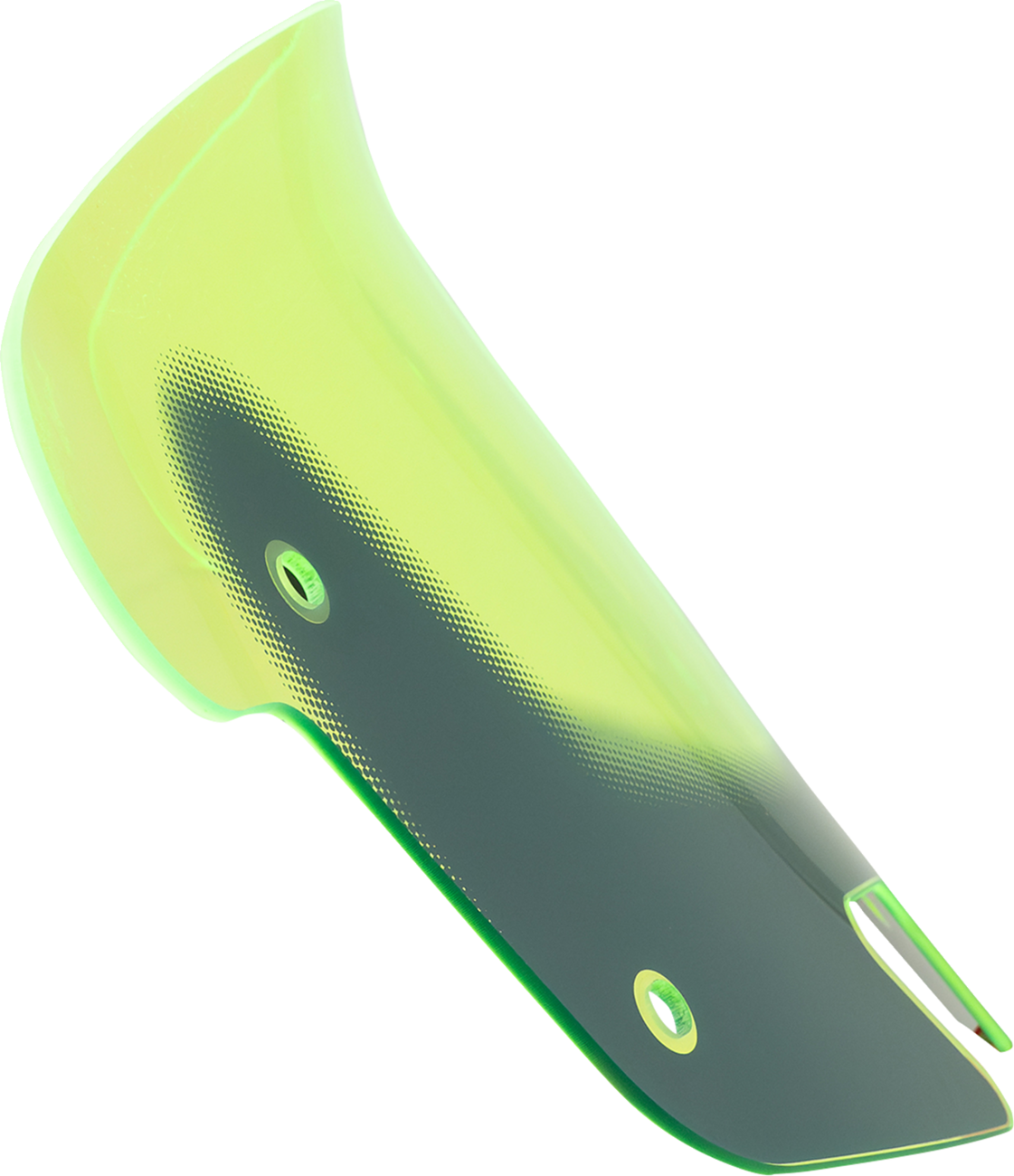 Klock Werks Ice Flare® Windshield - 10" - Green Ice - '14-'26 Indian