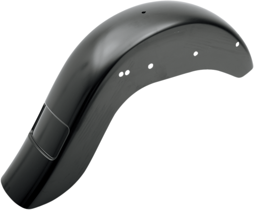 Klock Werks 4" Stretched Rear Fender - Frenched - HD Softail '99-'17