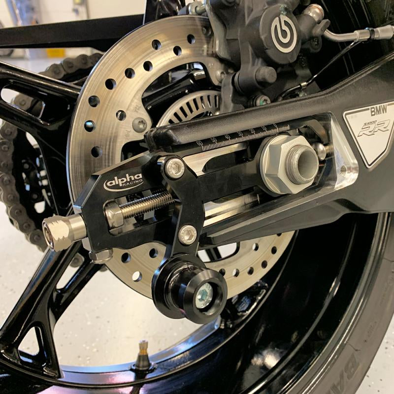 Alpha Racing Evo Plus Complete Chain Adjuster Kit BMW K67 S1000RR