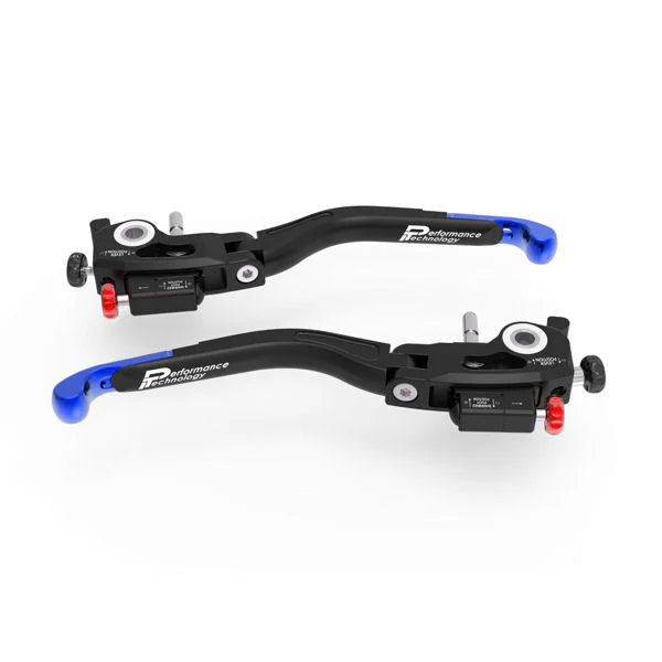 Ducabike DBK Double Adjustable Ultimate Levers For Panigale 899 959 1199 1299 - Blue