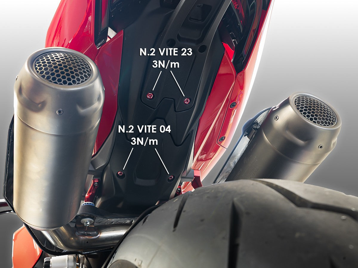 Ducabike DBK Ducati Streetfighter/Panigale V2 2025 Under-Tail Screw Kit
