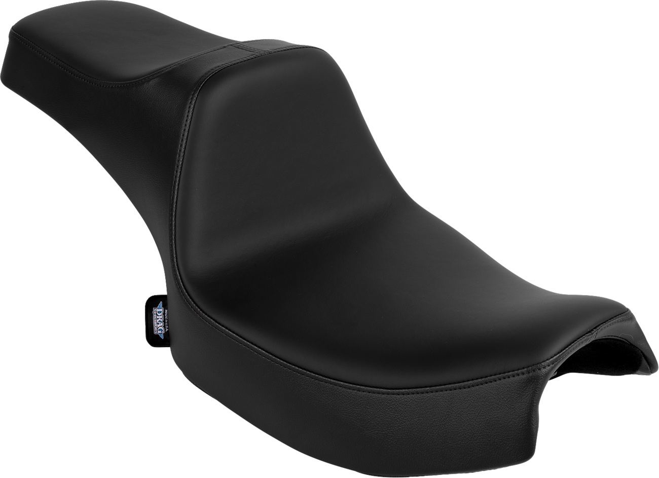 Drag Specialties Seats Predator III 2-Up Seat - Vinyl/Solar Leather - Smooth - Chieftain '25/Challenger '20-'25
