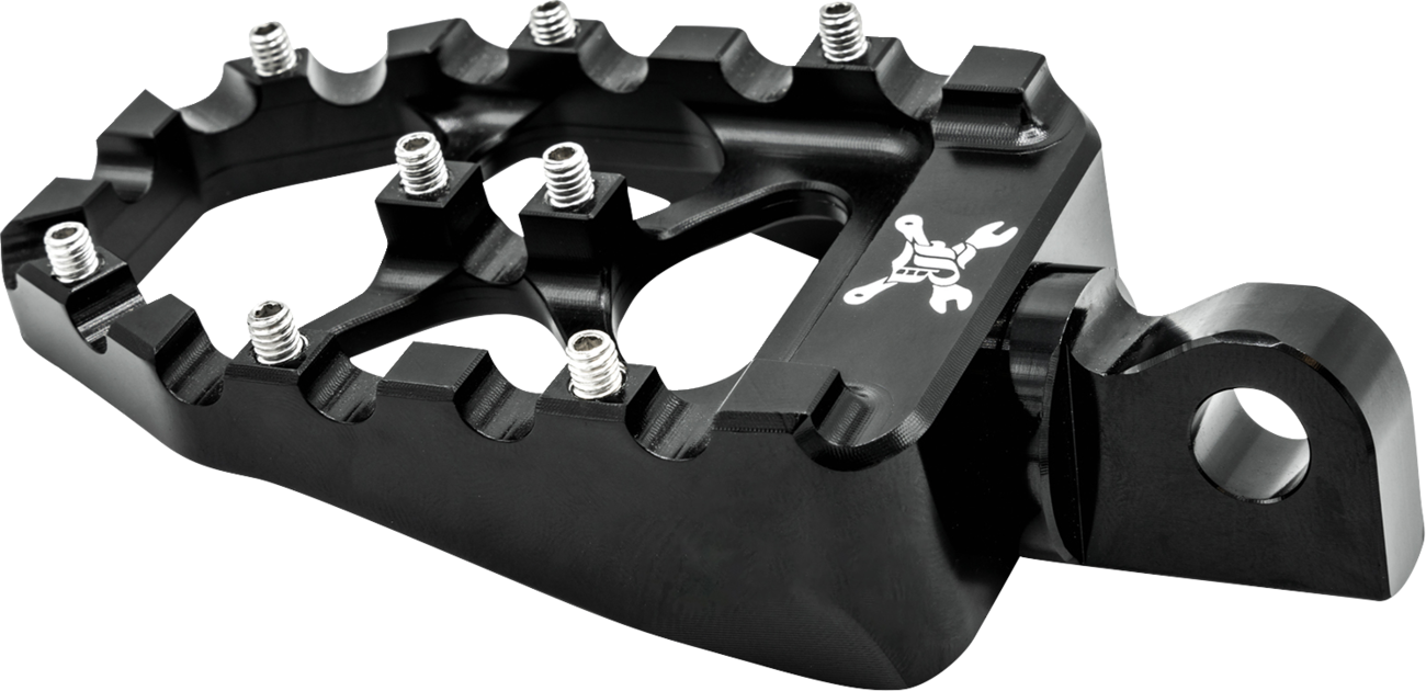 Burly Brand MX Evolution Driver Pegs - Black - Sportster/Dyna
