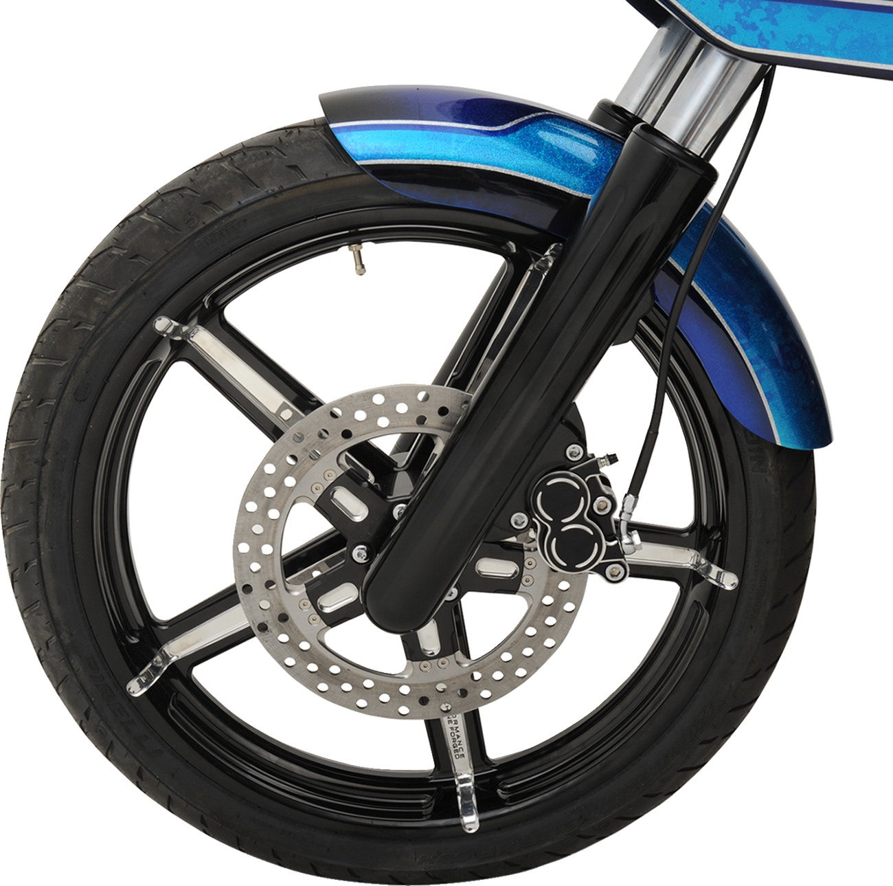 Performance Machine (PM) Brake Rotor - 11.8" - Formula - Platinum Chrome
