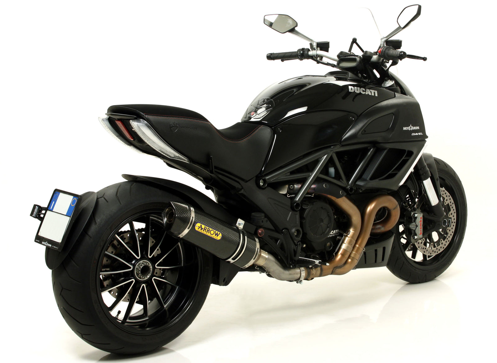 Race-Tech Carbon Fiber Slip On With Carbon End Cap