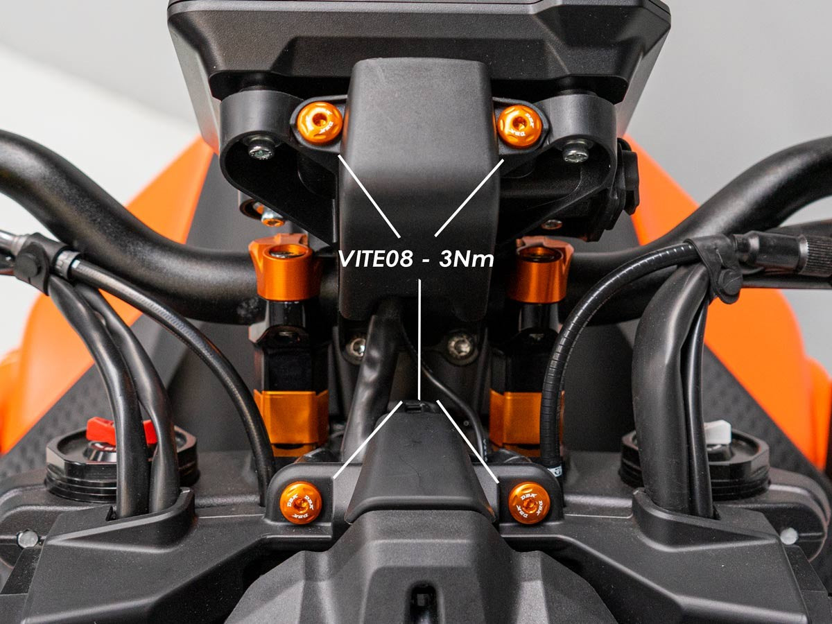 Ducabike DBK KVT72 KTM 990 Duke Windshield/Light Screws Kit