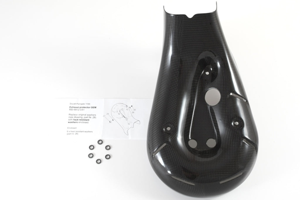Fullsix Carbon Exhaust Protector