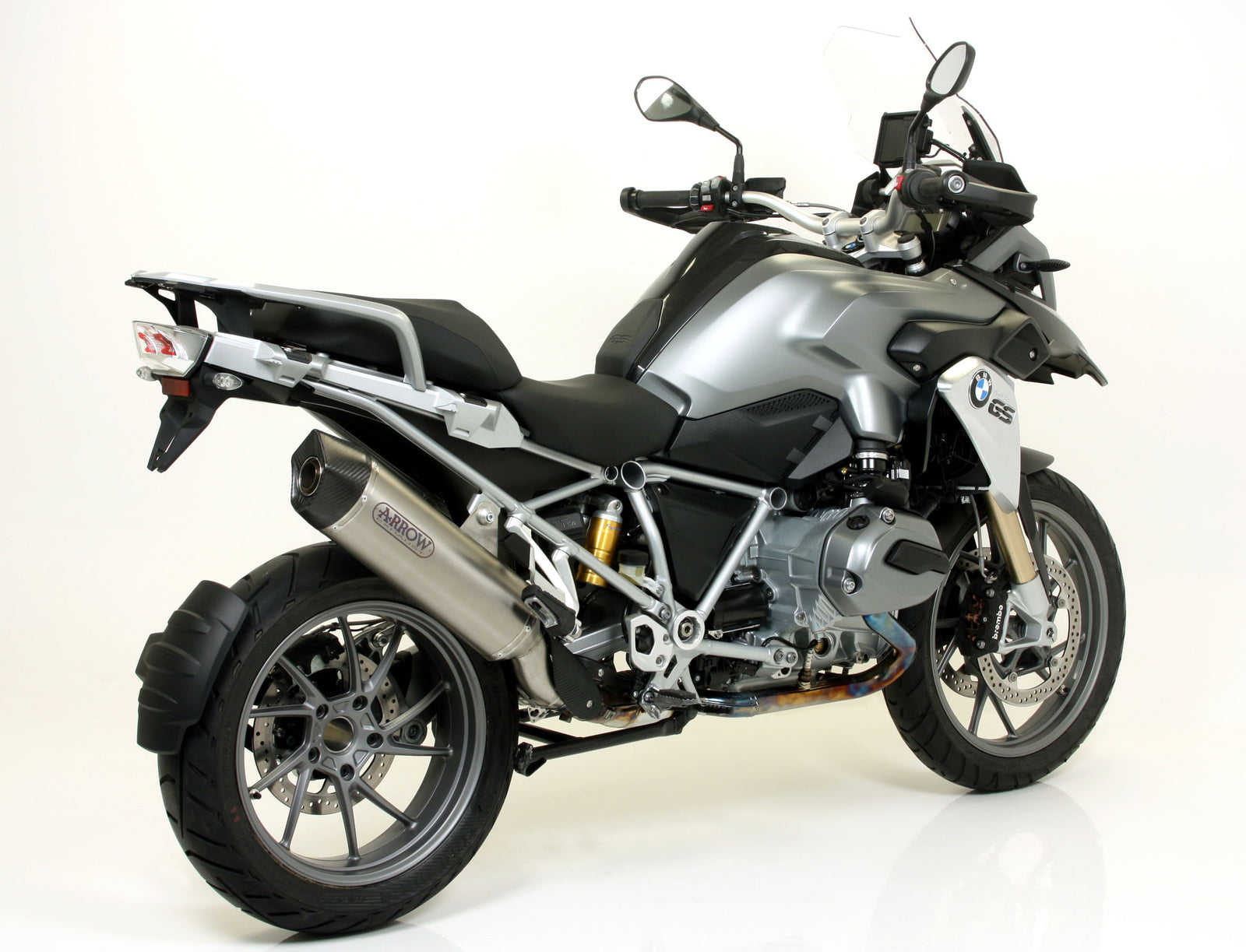 Maxi Race-Tech Titanium Slip On With Carbon End Cap