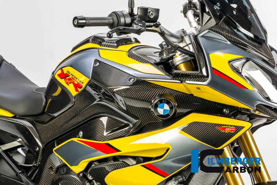 Ilmberger Carbon Radiator Cover Incl Batch Holder (Right Side) - BMW S 1000 XR MY 2015-2019