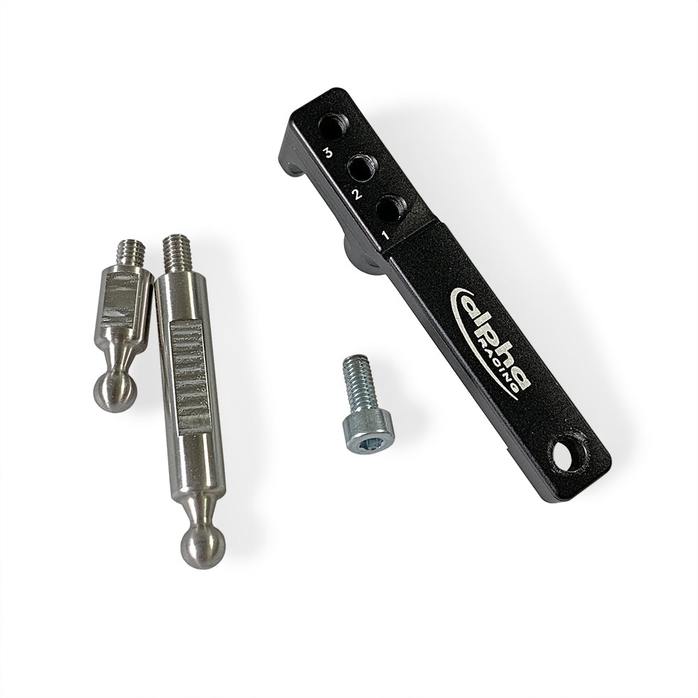 Alpha Racing Mounting kit suspension sensor 100 mm, TTX GP
