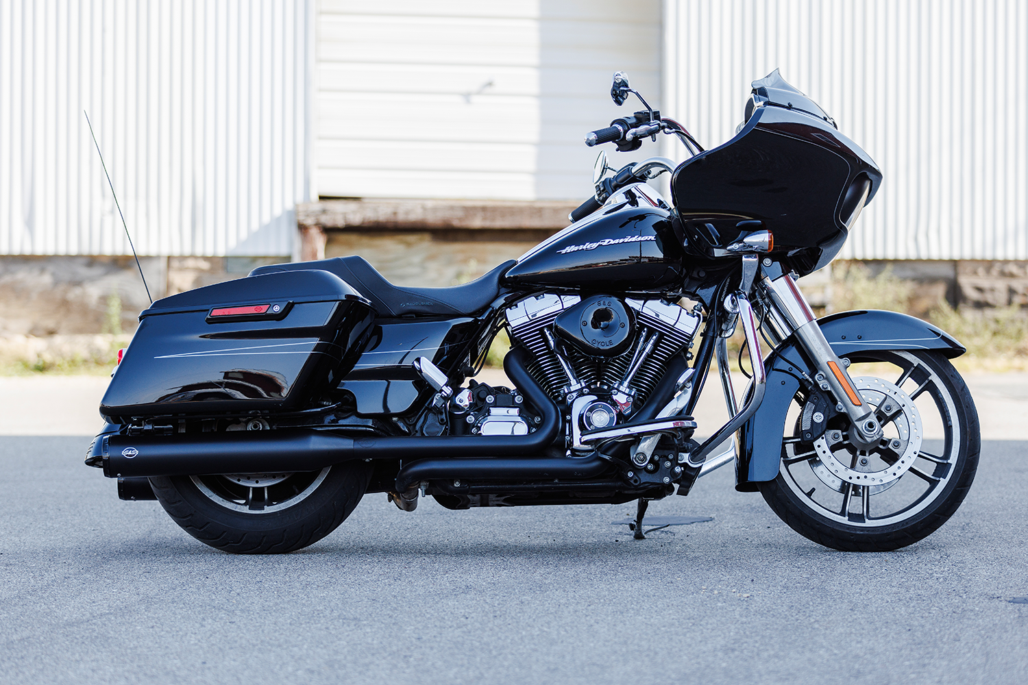 S&S Cycle 4-1/2" GNX Slip-On Mufflers