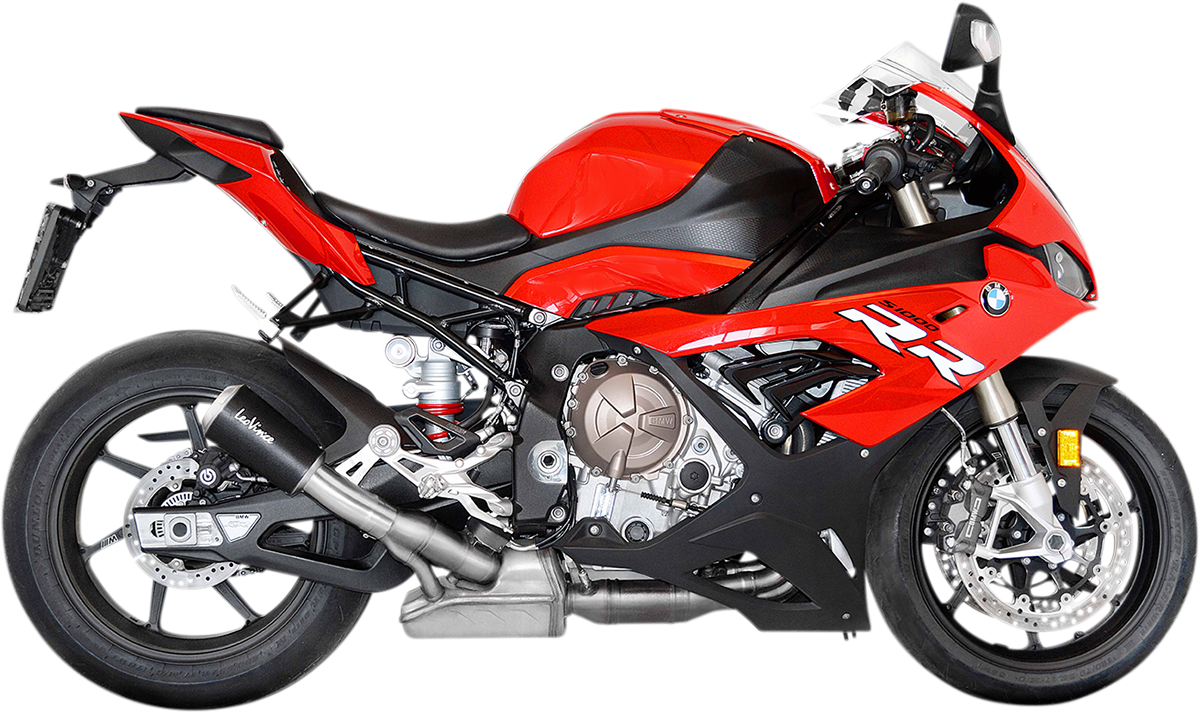 LeoVince LV-10 Slip-On Muffler - Black Stainless Steel - S1000RR