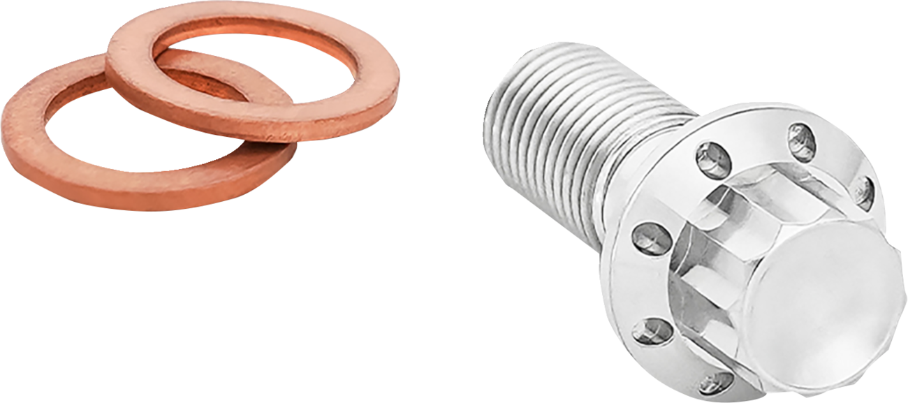 Arlen NESS Banjo Bolt - 3/8"-24 - Polished