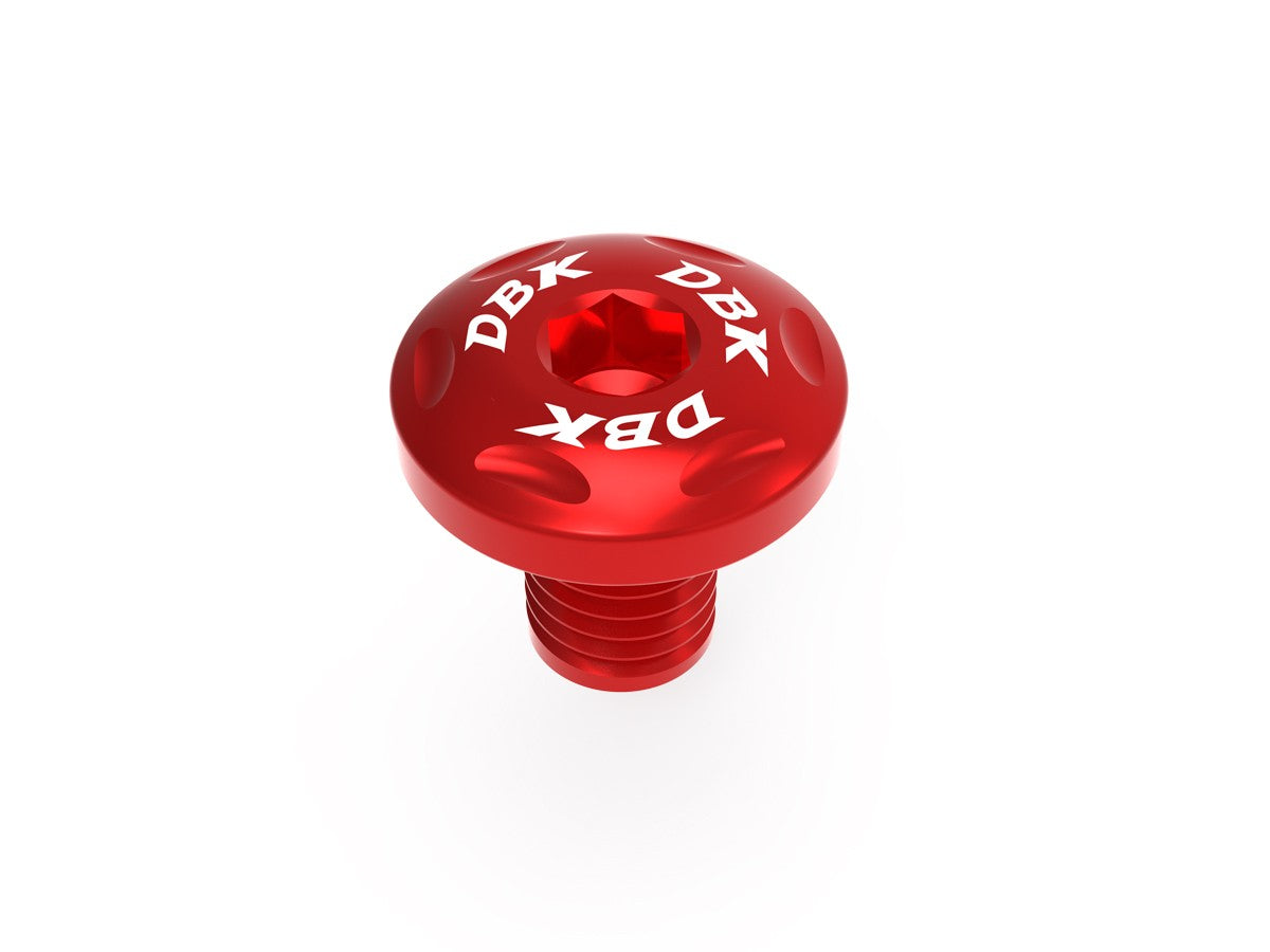 Ducabike DBK VITE15 M10 RH Thread Rearview Mirror Plug - RED
