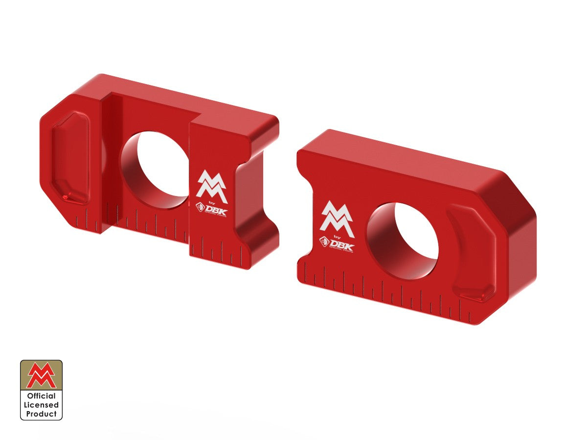 Ducabike DBK CTC03 Moto Morini Chain Adjustment Kit - RED