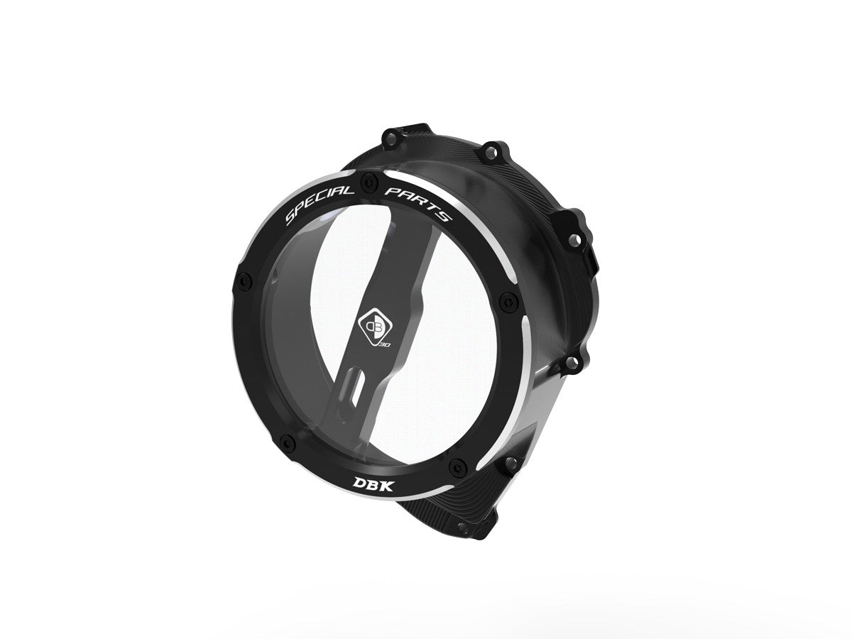 Ducabike DBK Ccdv19 Triumph 765 Clear Clutch Cover Oil Bath 3D-EVO - BLACK-BLACK