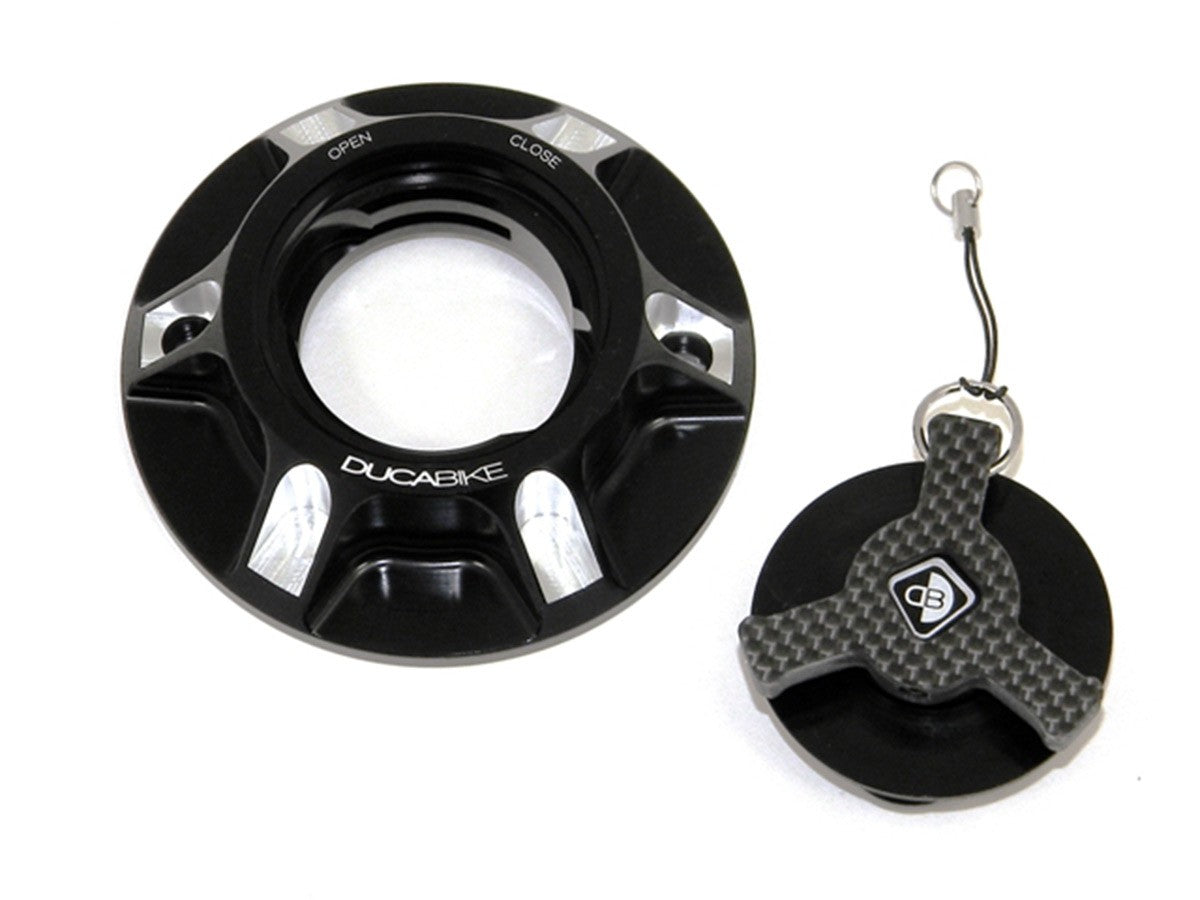 Ducabike DBK Tsb05 Fuel Tank Cap - BLACK-BLACK