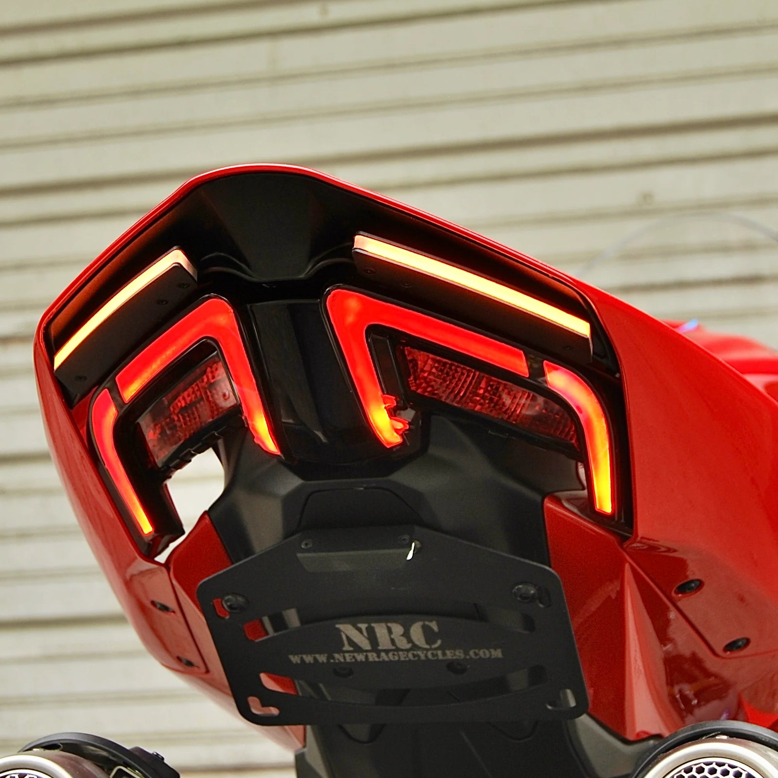 NRC Ducati V2 Panigale / Streetfighter Fender Eliminator (2025-Present) *SOLO SEAT ONLY* - Tucked