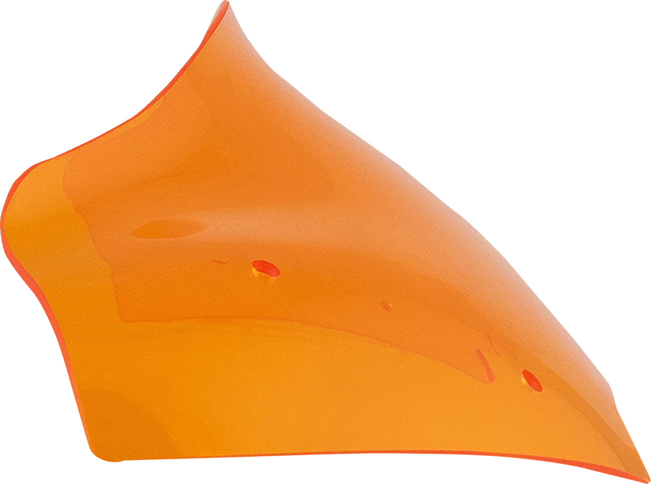 Klock Werks Kolor Flare® Windshield - 8" - Orange - '23-'25 FLTRX