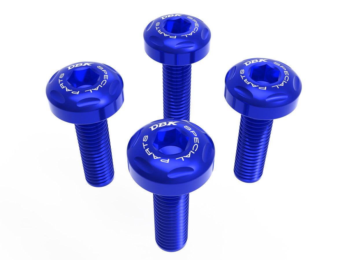 Ducabike DBK KVT62 BMW R1300GS Windshield Bolt Kit - BLUE